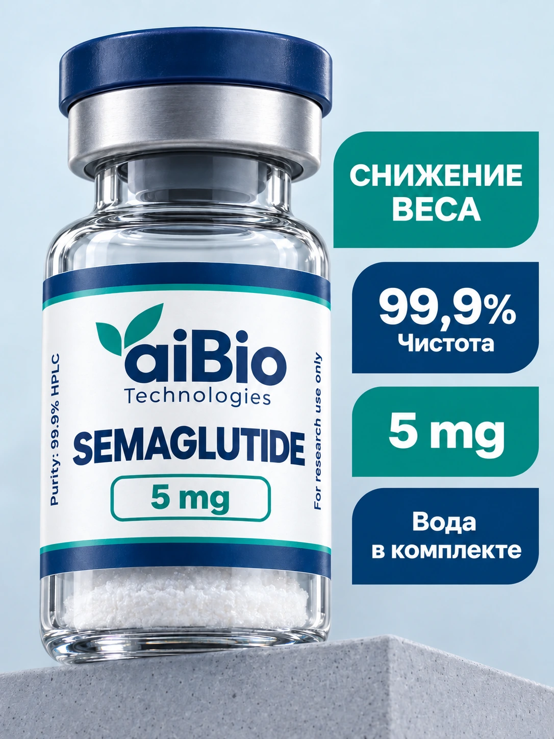 Semaglutide 5 вариантов — aiBio